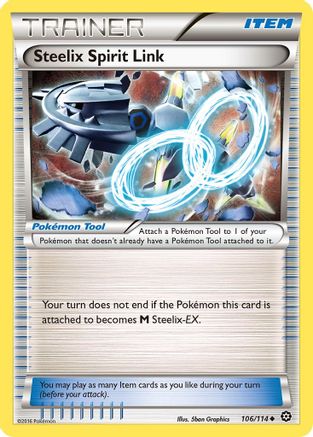 Steelix Spirit Link 106/114 - XY  Steam Siege - for just $0.07! 