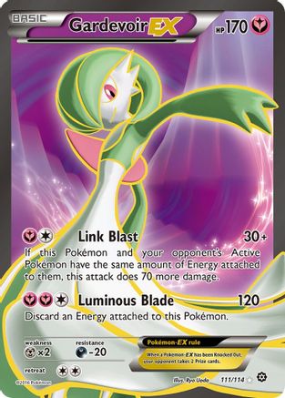 Gardevoir EX (Full Art) 111/114 - XY  Steam Siege Holofoil - for just $5.86! 