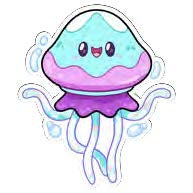 Squishable Jellyfish Sticker - for just $4! 