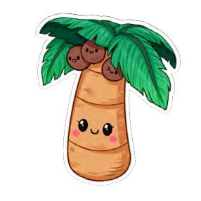 Squishable Palm Tree Sticker - for just $4! 