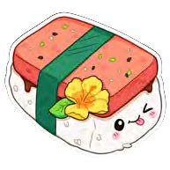 Squishable Ham Musubi Sticker - for just $4! 