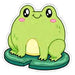 Squishable Frog Sticker - for just $4! 