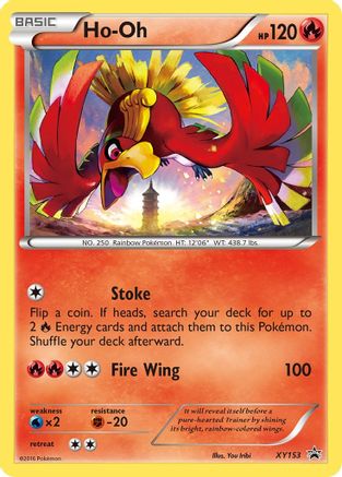 Ho-Oh XY153/211 - XY Promos Holofoil - for just $2.85! 