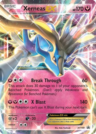 Xerneas EX (Shiny) XY149/211 - XY Promos Holofoil - for just $2.56! 