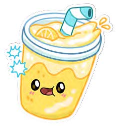 Squishable Lemonade Sticker - for just $4! 