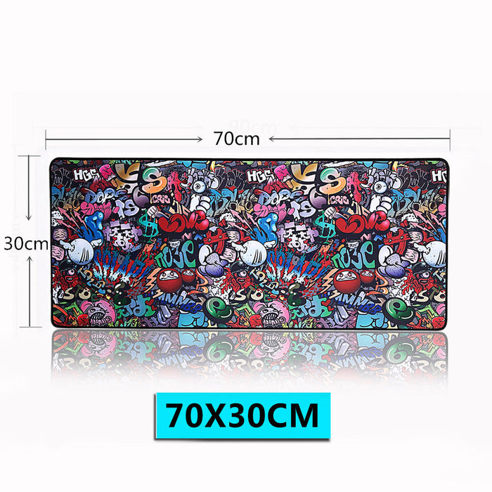 ZUOYA Gaming Mouse Pad Keyboard Pad Table Mat Large Size Overlocking Natural Rubber Medium Large Mouse Pad - for just $18.10! 