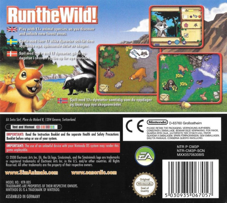 Sim Animals [PAL Import] – Nintendo DS (DS) - for just $5.99! 