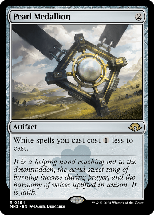 Pearl Medallion (MH3-294) - Modern Horizons 3 - for just $1.46! 