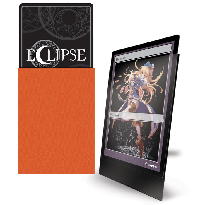 Ultra PRO: Small 60ct Sleeves - Eclipse Matte (Pumpkin Orange) - Just $0! Shop now at Retro Gaming of Denver