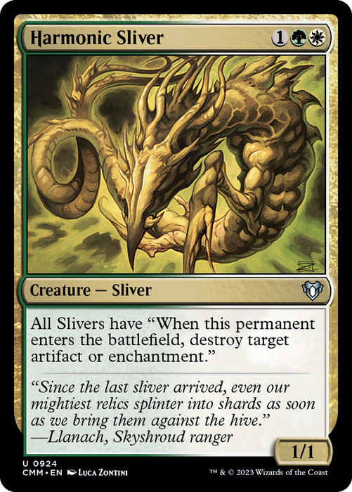 Harmonic Sliver (CMM-924) - Commander Masters - for just $0.58! 