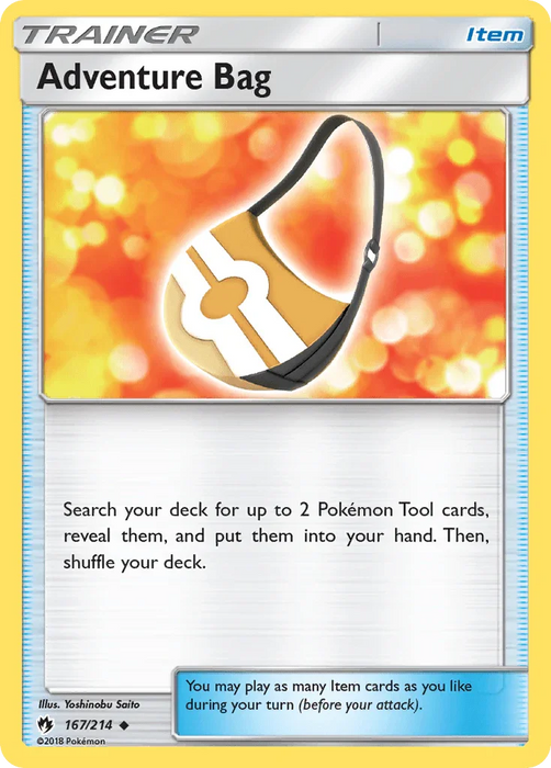 Adventure Bag (167/214) [Sun & Moon: Lost Thunder] - for just $0.70! 