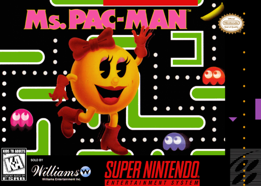 Ms. Pac-Man – Super Nintendo Entertainment System (SNES) - for just $11.99! 
