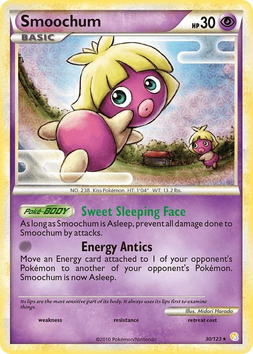 Smoochum (30/123) [HeartGold & SoulSilver: Base Set] - for just $1.85! 