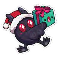 Squishable Festive Mothman Sticker - for just $4! 