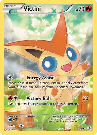 Victini XY117/211 - XY Promos Holofoil - for just $12.12! 