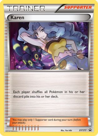 Karen XY177/211 - XY Promos - for just $1.41! 