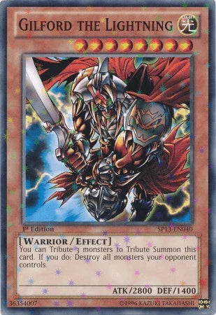 Gilford the Lightning [SP13-EN040] Starfoil Rare - for just $0.20! 