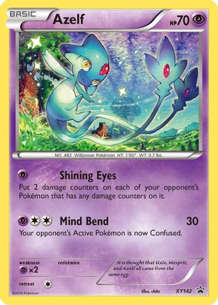 Azelf XY142/211 - XY Promos Holofoil - for just $1.57! 