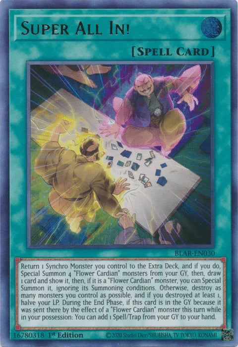 Super All In! [BLAR-EN030] Ultra Rare - for just $0.10! 