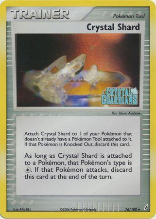 Crystal Shard (76/100) (Stamped) [EX: Crystal Guardians] - for just $1.15! 