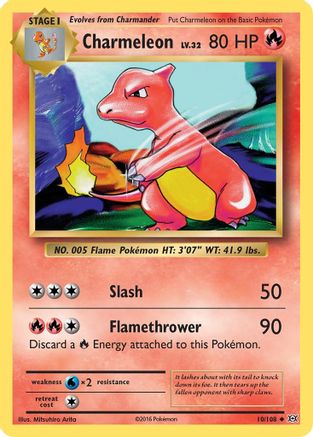 Charmeleon 010/108 - XY  Evolutions - for just $0.11! 