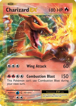 Charizard EX 012/108 - XY  Evolutions Holofoil - for just $4.84! 