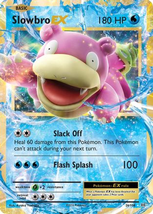 Slowbro EX 026/108 - XY  Evolutions Holofoil - for just $0.90! 