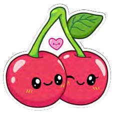 Squishable Cherries Sticker - for just $4! 