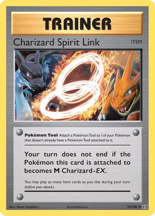 Charizard Spirit Link 075/108 - XY  Evolutions - for just $0.17! 