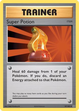 Super Potion 087/108 - XY  Evolutions - for just $0.08! 