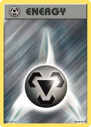 Metal Energy 098/108 - XY  Evolutions Reverse Holofoil - for just $0.91! 