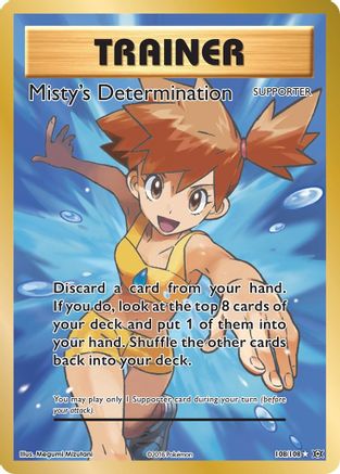 Misty's Determination (Full Art) 108/108 - XY  Evolutions Holofoil - for just $13.23! 