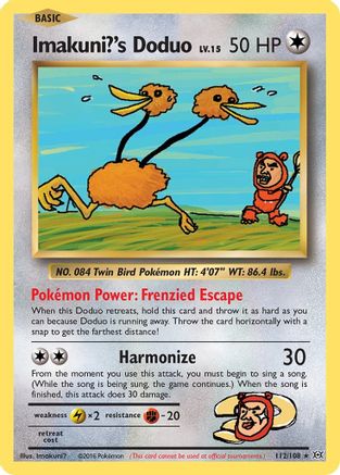 Imakuni?'s Doduo 112/108 - XY  Evolutions - for just $1! 