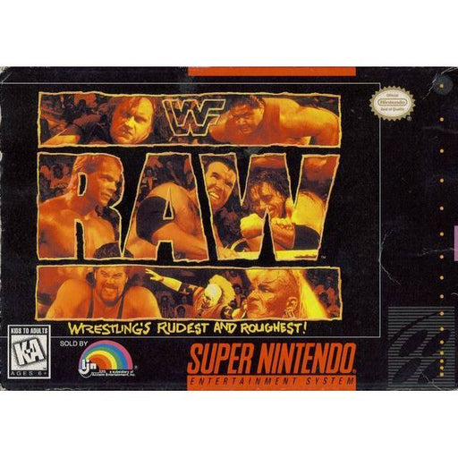 WWF Raw (Super Nintendo) - Premium Video Games - Just $0! Shop now at Retro Gaming of Denver