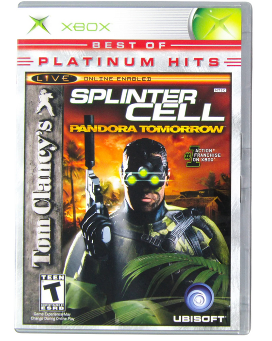 Tom Clancy's Splinter Cell: Pandora Tomorrow [Platinum Hits] – Xbox (XBOX) - for just $0! 