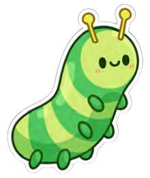 Squishable Caterpillar Sticker - for just $4! 