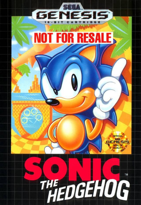 Sonic the Hedgehog (Not for Resale Variant) (Sega Genesis) - for just $0! 