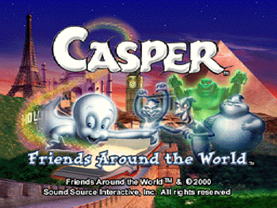 Casper: Friends Around the World – PlayStation 1 (PS1) - for just $0! 