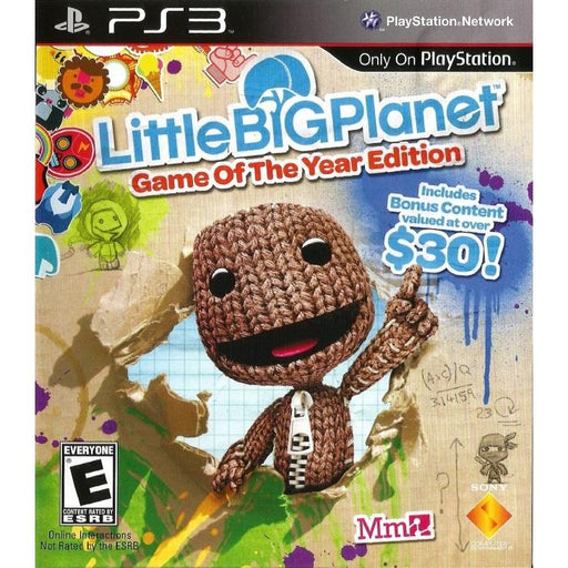 Little Big Planet: Game Of The Year Edition (Playstation 3) - Premium Video Games - Just $0! Shop now at Retro Gaming of Denver