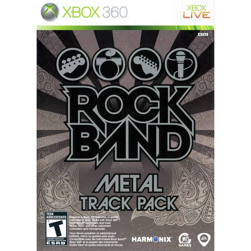 Rock Band Metal Track Pack (Xbox 360) - Just $0! Shop now at Retro Gaming of Denver