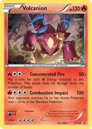 Volcanion XY164/211 - XY Promos Holofoil - for just $0.36! 