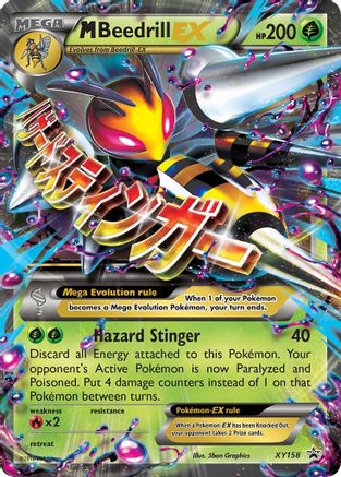 M Beedrill EX XY158/211 - XY Promos Holofoil - for just $8.91! 