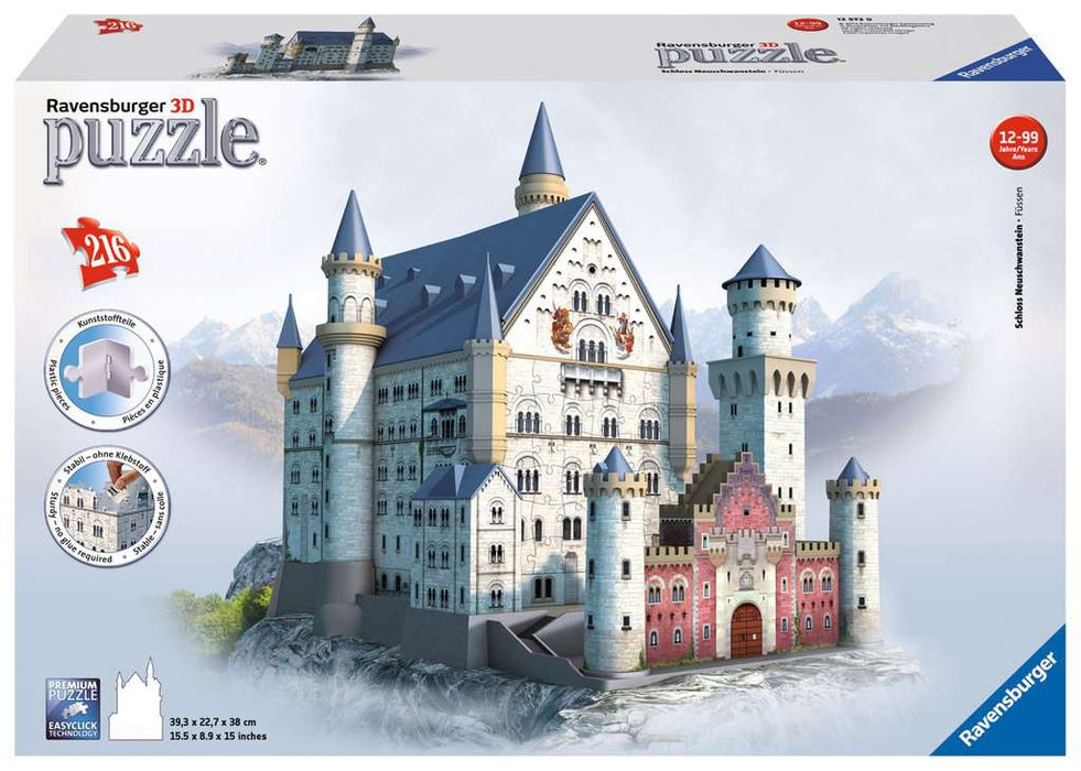 Puzzle: 3D Puzzle - Neuschwanstein Castle - for just $60! 