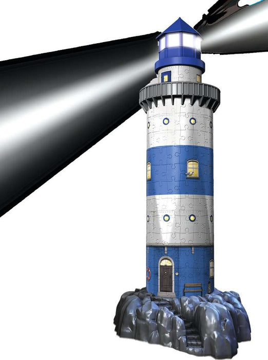 Puzzle: 3D Puzzle - Lighthouse Night Edition - for just $36.99! 