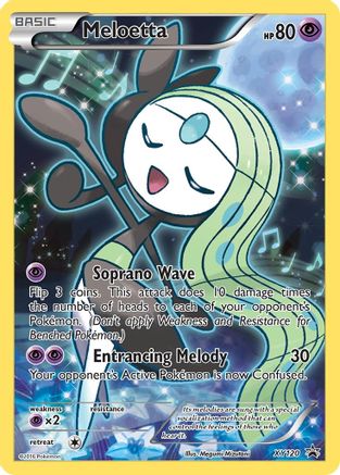 Meloetta XY120/211 - XY Promos Holofoil - for just $6.61! 