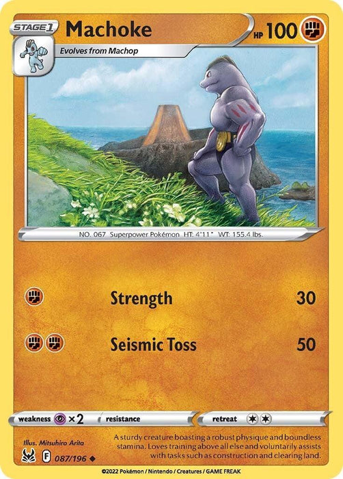 Machoke (087/196) [Sword & Shield: Lost Origin] - for just $0.10! 