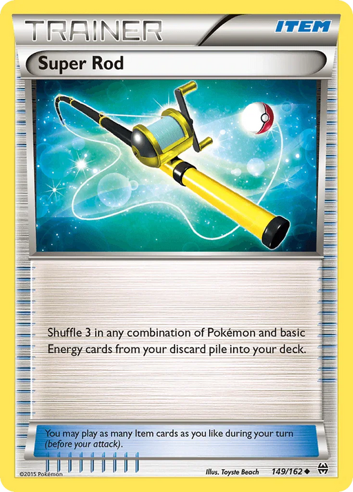 Super Rod (149/162) [XY: BREAKthrough] - for just $0.35! 