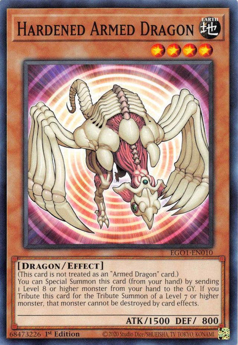 Hardened Armed Dragon [EGO1-EN010] Common - for just $0.10! 