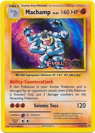Machamp (XY Evolutions Prerelease) 059 - XY Promos Holofoil - for just $42.98! 