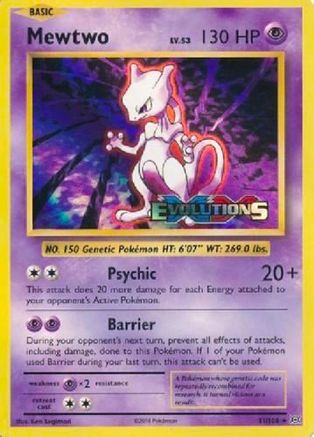 Mewtwo (XY Evolutions Prerelease) 051 - XY Promos Holofoil - for just $62.42! 
